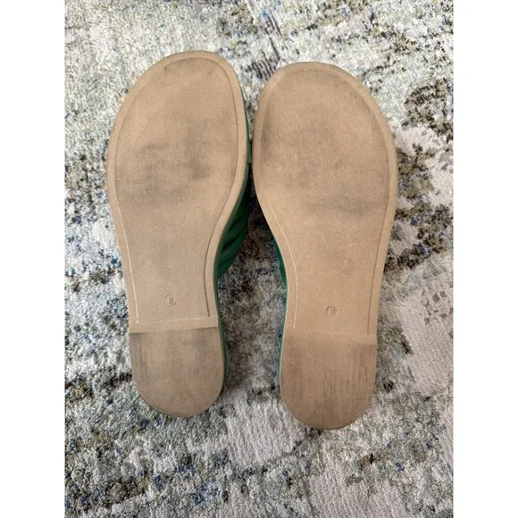 seychelles sandals wicked green italy knotted size 8 HTF style