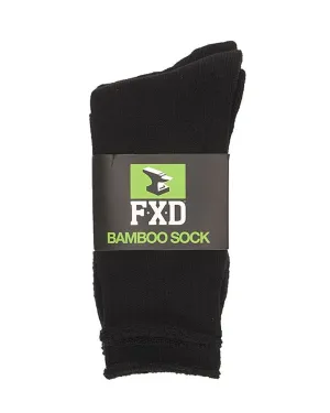 SK-5 Bamboo 2PK Socks - Black
