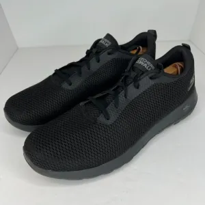 Skechers Mens SN54601 Black Go Walk Joy Lace Up Size 13 Walking Shoes