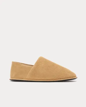 Slip-On Loafer Beige Mules