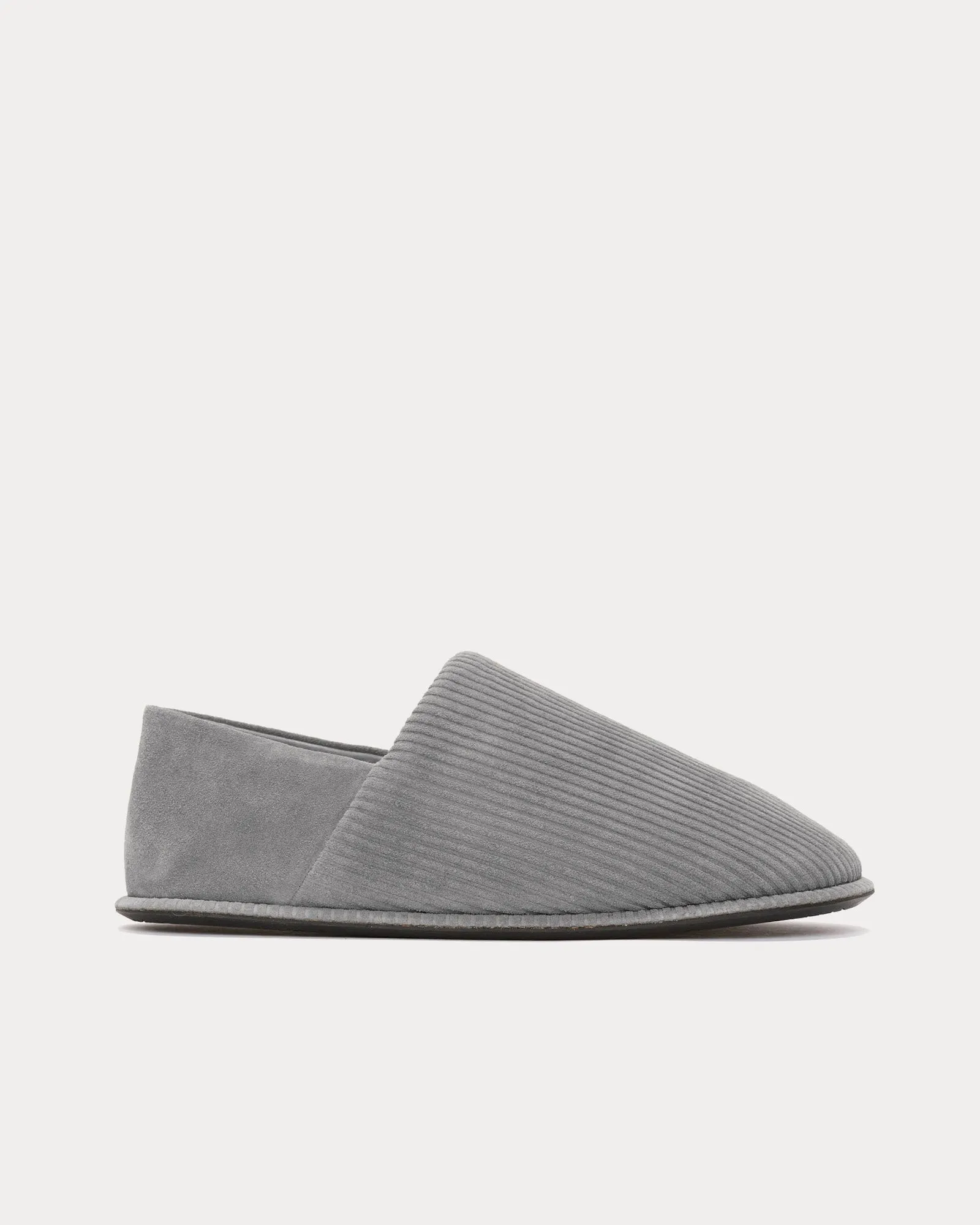 Slip-On Loafer Grey Mules