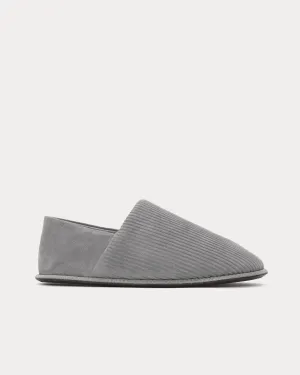 Slip-On Loafer Grey Mules