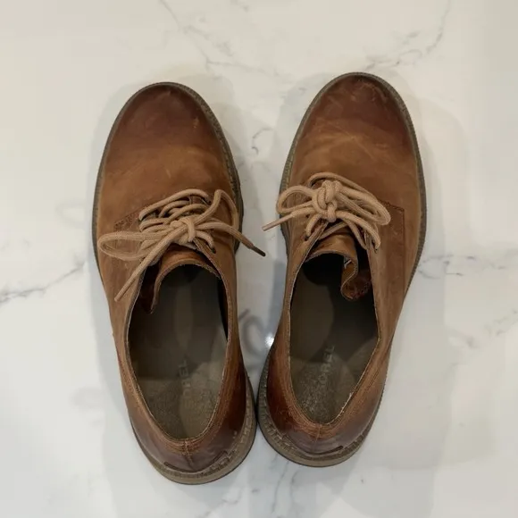 Sorel Madson Wingtip Oxfords Men's 8 Brown Leather Waterproof Lace-Up Shoes