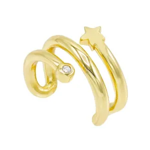 Star Ear Cuff