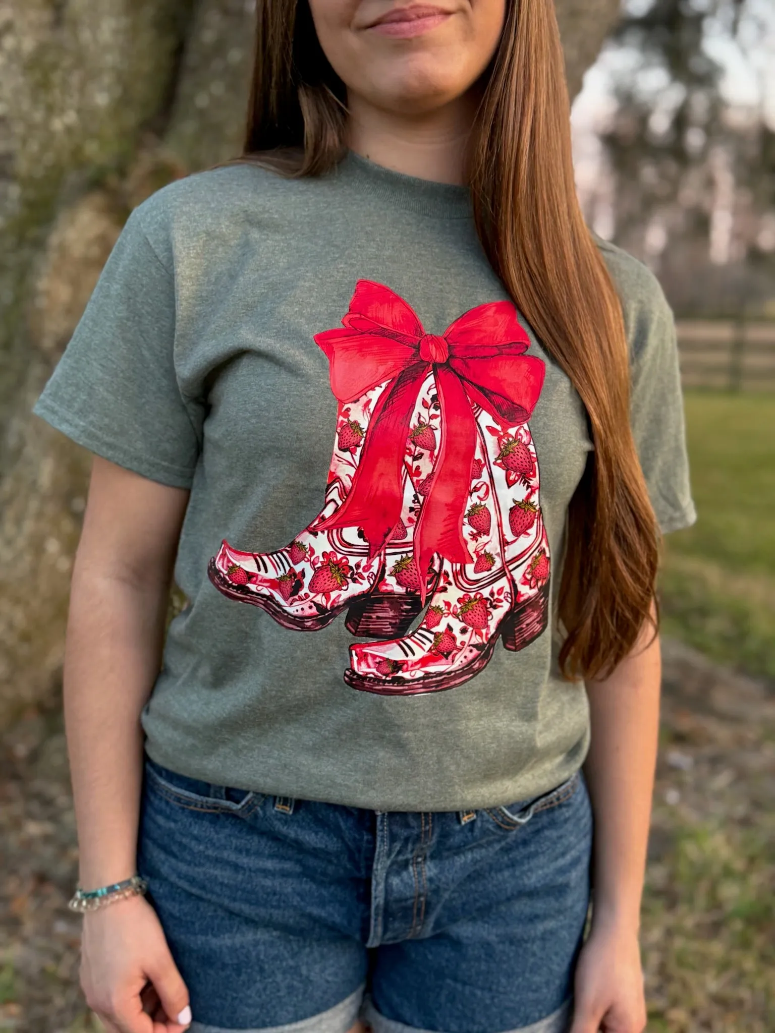 Strawberry Boots Graphic