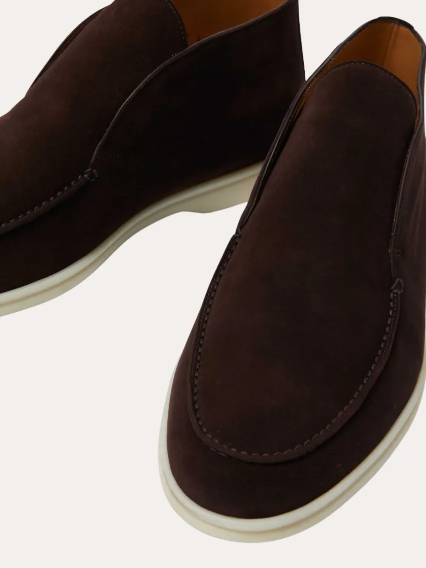 Suede City Loafers - Deep Brown