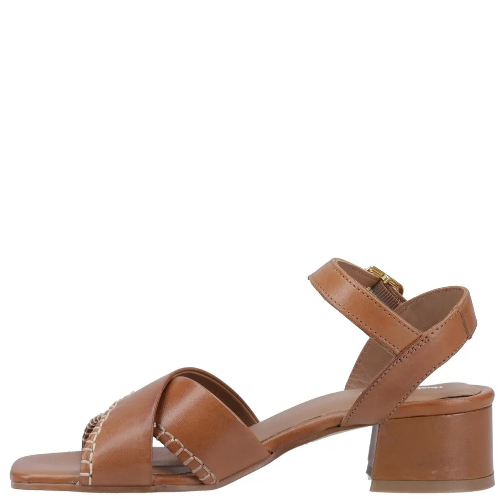 Tan Lyla Heeled Sandals