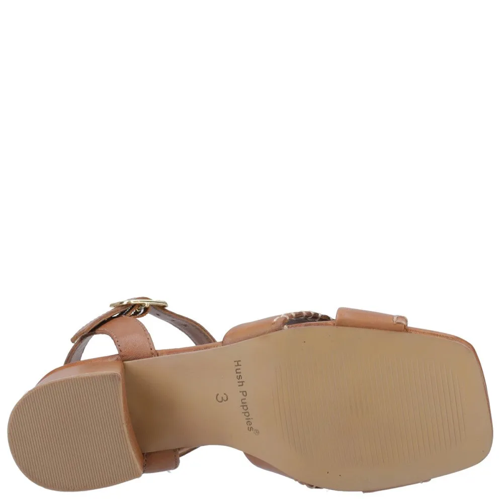 Tan Lyla Heeled Sandals
