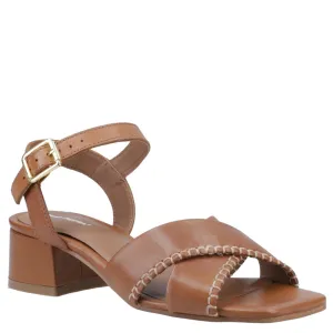 Tan Lyla Heeled Sandals