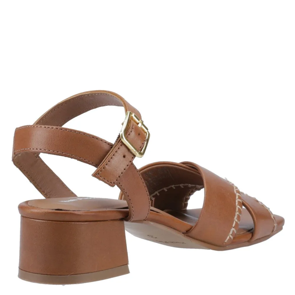 Tan Lyla Heeled Sandals