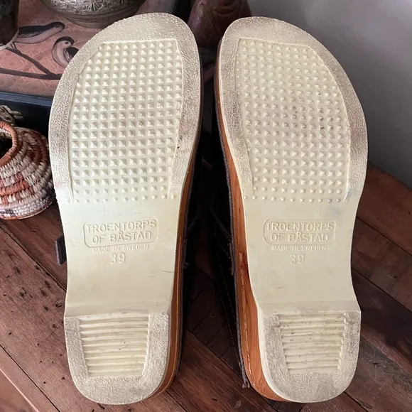 Troentorp Swedish Raphael Brown Clogs