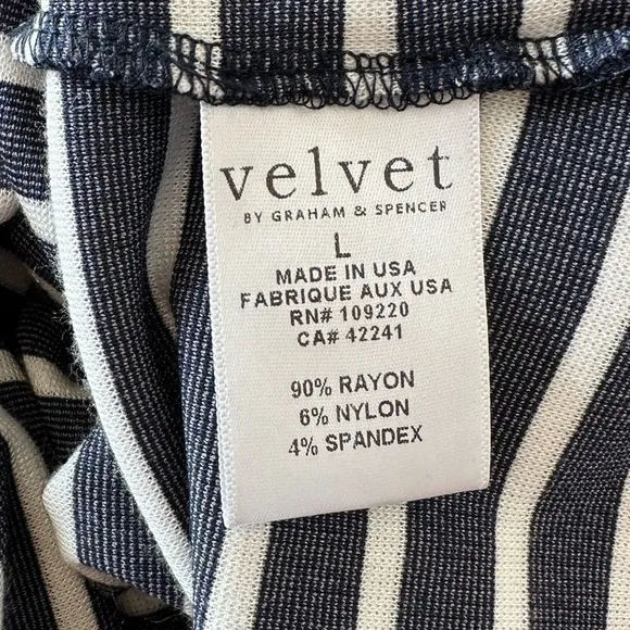 velvet by GRAHAM &amp; SPENCER Yennie Ponti Stripe Dress