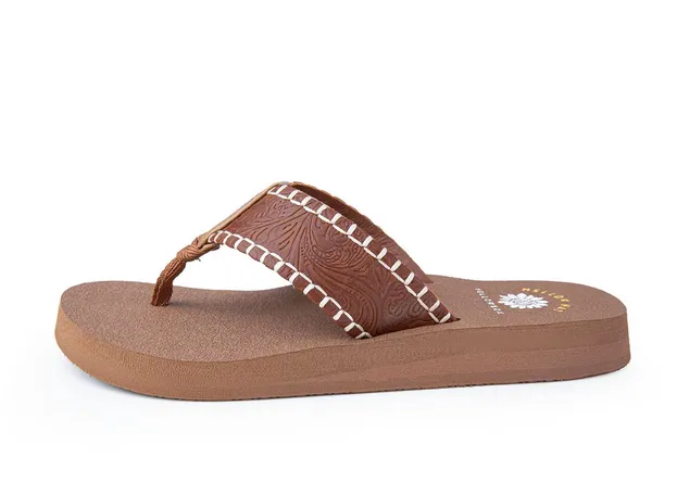 Yellow Box Norrie Tan Flip Flop